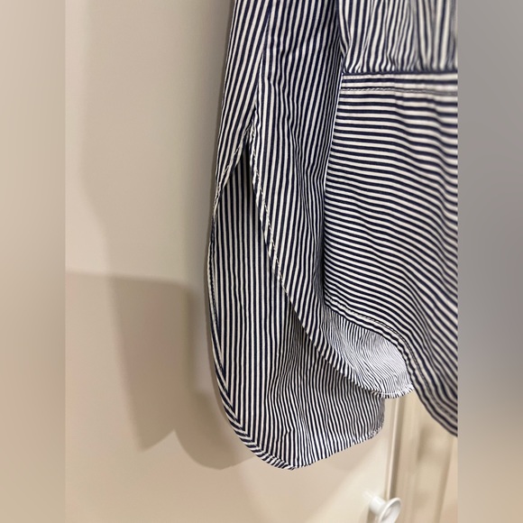 J. Crew 100% Cotton Poplin Tunic Blouse (size large) - Picture 5 of 7